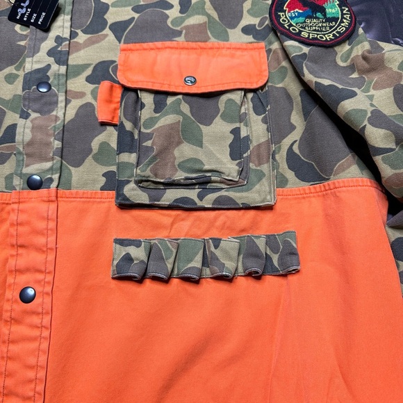 POLO RALPH LAUREN CAMO SPORTSMAN UTILITY SHIRT - Picture 6 of 8